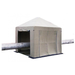 Купить Tent Палатка сварщика 3х3 ( м ) Брезент. Усиленный каркас труба 25мм в Мендюкино